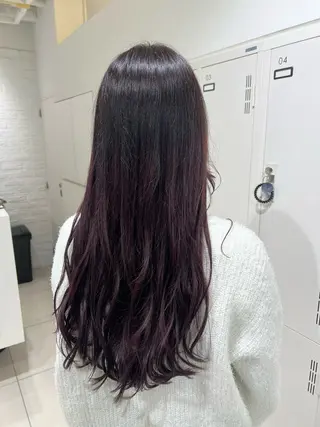 ロング カラー 【暖色カラー特化】 中山由梨のヘアスタイル