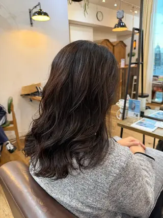 パーマ 東茉央/透明感カラー /パーマ🧸銀座のヘアスタイル