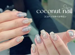 ネイル 神田 ココナッツのネイルデザイン