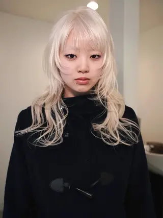 セミロング カラー デザイン/レイヤー Kaito🐩/栄のヘアスタイル