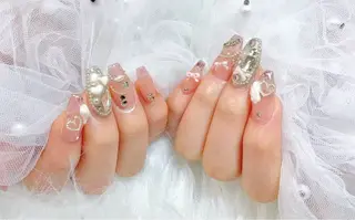 ネイル 長さだし/持込/ ins風ネイル/Umのネイルデザイン