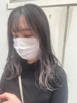 ロング nico🏁 rihoのヘアスタイル