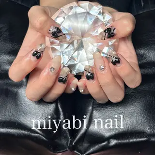 ネイル miyabi nail 桂川駅近くのネイルデザイン