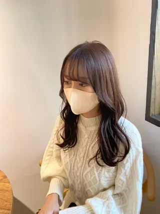 ロング kauti ichinana所属・小西 佑奈のヘアスタイル