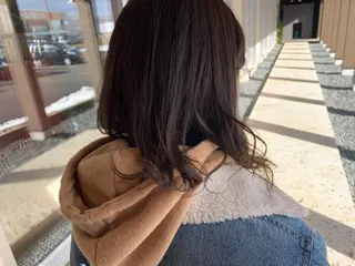 セミロング カラー nambu-GARDEN所属・高橋 美波のヘアスタイル