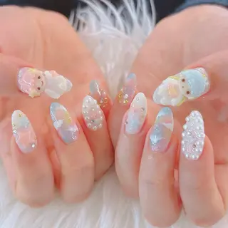 セミロング Balo Beauty Room所属・Balo 赤池のネイルデザイン