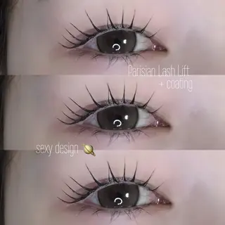 マツエク・マツパ Emi🎧/束感 パーマ/パリジェンヌのマツエク・マツパデザイン