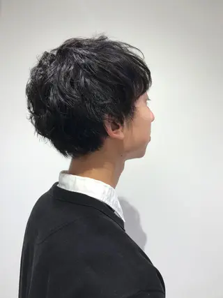 パーマ メンズ 【暖色カラー特化】 中山由梨のヘアスタイル