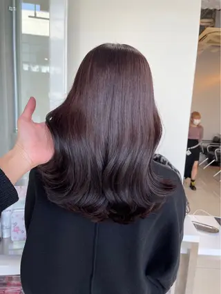 ロング カラー ヘアアレンジ earth綱島店 佳太のヘアスタイル