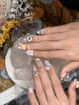 ミディアム Tsukimi nail所属・シ シのネイルデザイン