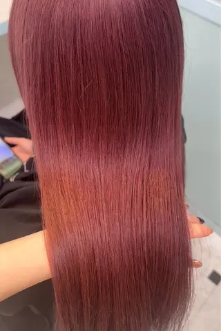 ロング カラー ♥️暖色カラ ー♥️由夏のヘアスタイル