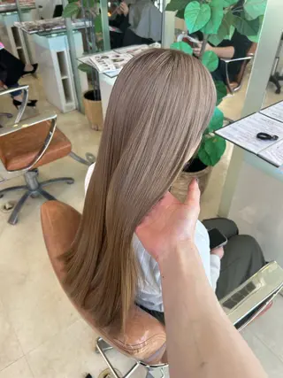 ロング カラー ヘアアレンジ🪄︎︎ 川村菜々のヘアスタイル