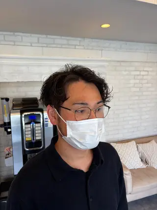 パーマ AKITO /溝の口駅のヘアスタイル