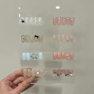 ネイル honoka ガーリーネイル໒꒱のネイルデザイン