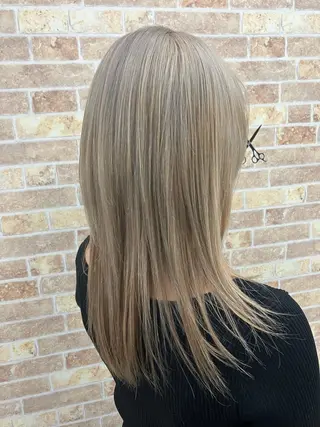 セミロング カラー ✂︎ＧＡＬＡＸＹ✂︎ tatsukiのヘアスタイル