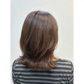 ミディアム 【透明感カラー✖️ 髪質改善】カナ🌸のヘアスタイル