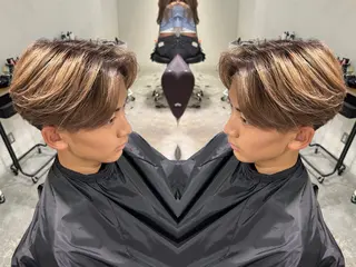 カラー パーマ メンズ 立川サラスト/ ku-ta🎟のヘアスタイル