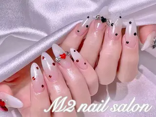 ネイル 長さだし専門店 M2　rikaのネイルデザイン
