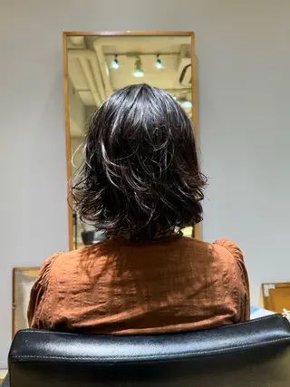 パーマ 🦖SERIKA🦖 ボブカットのヘアスタイル
