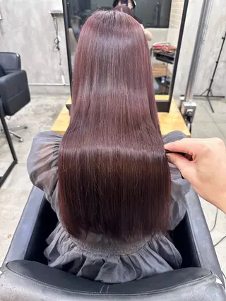 ロング カラー 【SIUN】健太郎 髪質改善/透明感のヘアスタイル