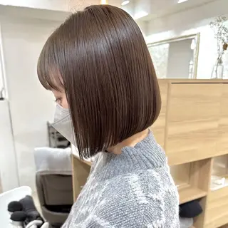 ショート カラー 銀座No.1髪質改善 縮毛矯正/本木のヘアスタイル