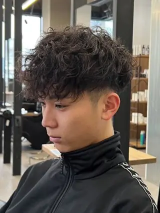 パーマ メンズ EARTH関内店 地主のヘアスタイル