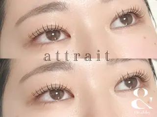 マツエク・マツパ attrait プライベートサロンのマツエク・マツパデザイン
