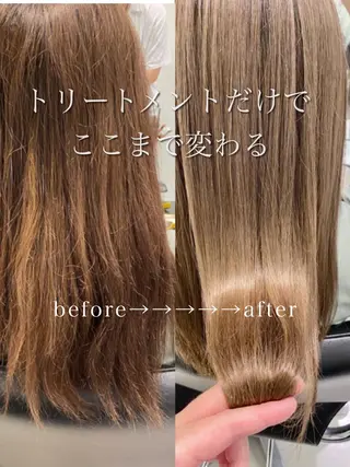 ロング カラー ヘアアレンジ 似合わせ専門美容師 なかじまのヘアスタイル