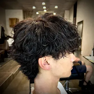 メンズ 革命🔥ツイスパ/フ ェザー特化SHOTAのヘアスタイル