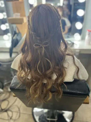 ロング ヘアアレンジ 🐥こ ま🐥のヘアスタイル