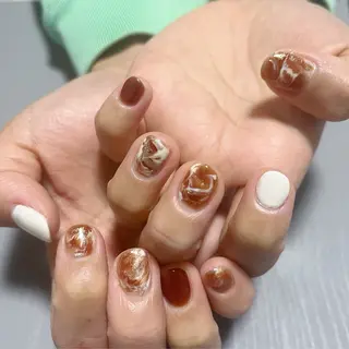 ネイル 【Zina京都駅前】 きぬがわ らむのネイルデザイン