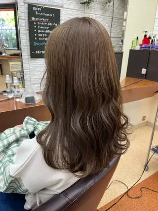 ロング カラー 【ニュアンスカラー・ 髪質改善】スズキカナのヘアスタイル