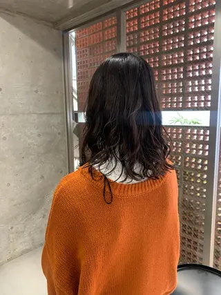 パーマ ボブパーマコテ巻き風 パーマNo1深江秀平のヘアスタイル