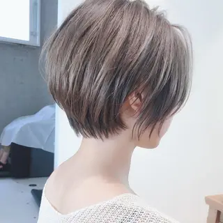 ショート カラー 大人可愛いショート 原田美千留のヘアスタイル