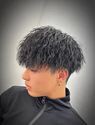 パーマ メンズ TORA【Li's /東大阪布施美容室】のヘアスタイル