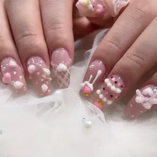 ネイル 🧁fein. nana🩵のネイルデザイン