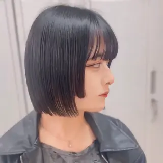 セミロング 韓国ボブ/髪質改善 岩澤脩太のヘアスタイル