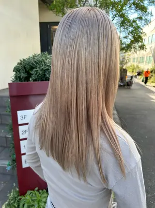 セミロング カラー 艶カラー/耳つぼ/ 渡辺奈緒のその他イメージ