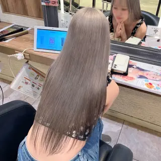 ロング カラー EIGHTyokosuka所属・ハイトーン 🦋🎶LENのヘアスタイル