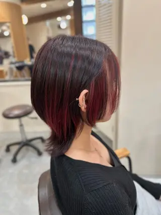 ミディアム カラー ROPE🫧 フウカのヘアスタイル