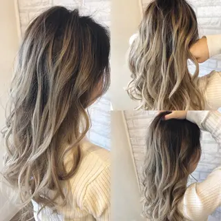 セミロング カラー JILBLAN京都 ショート/ハイライトのヘアスタイル