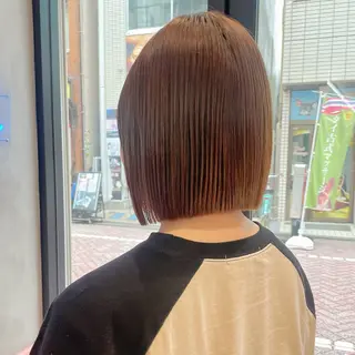 ショート Misaki /ボブ/縮毛矯正のヘアスタイル