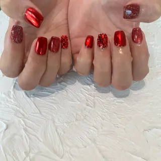 ネイル 四之宮 百花のネイルデザイン