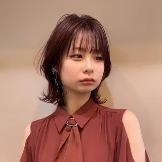 ミディアム カラー icon博多所属・ボブ/ミルクティー /博多/DAI/店長のヘアスタイル