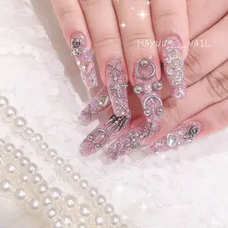 ネイル 🎀 Mayu 🎀痛ネイルのネイルデザイン