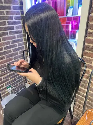 ロング 似合わせカットカラー 🤍🎀honokaのヘアスタイル