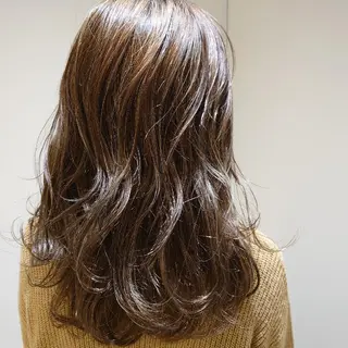 ミディアム 寺島 伸のヘアスタイル