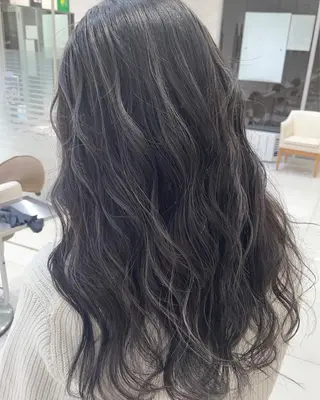 ロング カラー 新規限定カット無料 クーポン有り【桂口】のヘアスタイル
