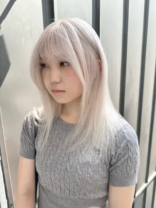 セミロング カラー レイヤーカット/艶髪 ✨💭KIRARIのヘアスタイル