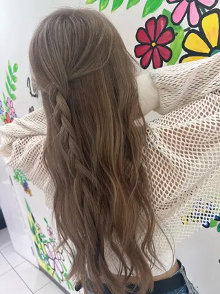 ロング 🌈野間 声良🌈のヘアスタイル